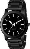 STYLISH WATCH BLACK CHAIN WATCH FOR MEN-STYLISH METAL CHAIN WATCH-MENS WATCH-BLACK WATCH MEN PREMIUM-CHAIN WATCH Analog Watch  - For Men