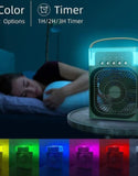 Portable Humidifier Air Cooler Mist Fan Mini Cooler for Home