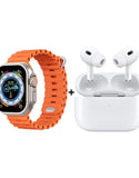 T800 Black Watch Ultra + Airpods 2nd Gen. Combo